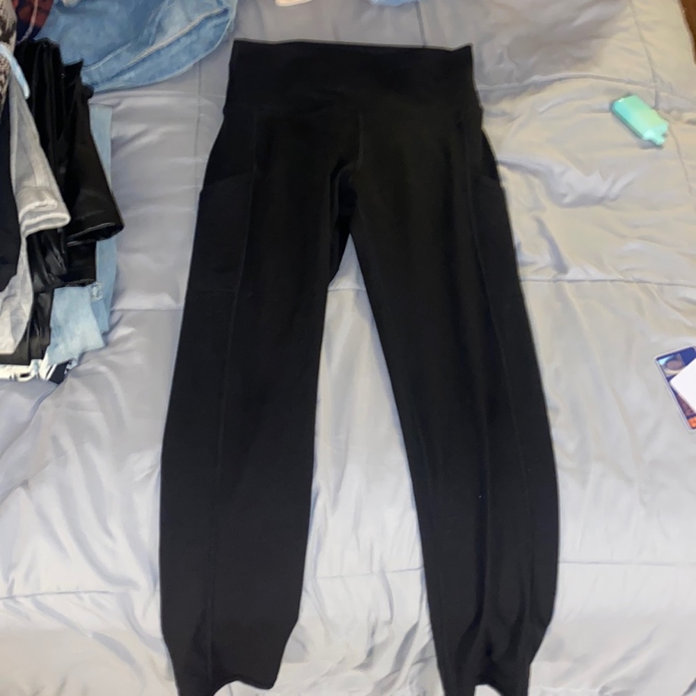 Offline By Aerie Black Leggings (Size Medium)